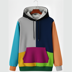 Sudadera con Capucha Unisex de Invierno 100% Algodón con Bordado y Detalles con Cuentas, Colores Personalizables para Hombre y Mujer - Product Image 1