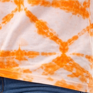 T-shirt femme personnalisé en coton imprimé tie-dye, élégant, luxueux, personnalisable, de haute qualité, séchage rapide - Product Image 5