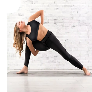 High Quality Tight Fitness Wear Custom Color & Printing Mid Waist Leggings Gym Women's Yoga Set Breathable Wholesale Low Moq - Product Image 6