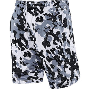 Pantalones Cortos Deportivos Casuales para Hombre, con Cordón, 100% Poliéster, Lona de 160g, Tejido Antiviento, Cintura Media, Bolsillos con Impresión Digital, Transpirables - Product Image 4