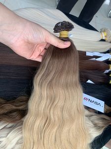 Vietnamese Virgin Hair Bulk Wholesale Factory Price Hanoi High Quality Straight Soft Full Cuticle Super Double Drawn <b>Bleached</b> - Product Image 6