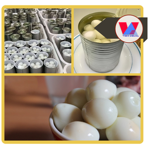 HUEVOS DE CODORNIZ ENLATADOS PREMIUM DE 425g, EN SALMURILLA, PELADOS, LISTOS PARA COMER, PARA SOPA ASIÁTICA, BAOZI Y COMIDA BRASADA - Product Image 2