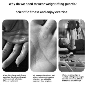 Almohadillas Antideslizantes para Gimnasio, para Entrenamiento con Pesas, Mancuernas, Dominadas y Protección en Ejercicios de Fitness - Product Image 6