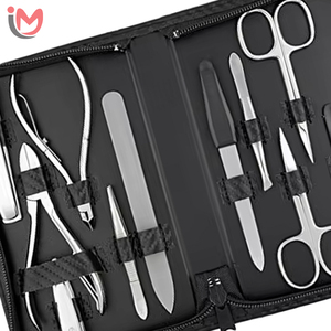 High Quality 3 in 1 Durable Adult Grooming Kits Nail Care Kit Scissors Metal Case Manicure <b>Pedicure</b> <b>Set</b> Perfect Gift <b>Set</b> - Product Image 4