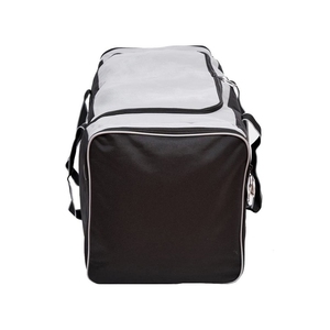 Sac de sport Hunter 30-40L en tissu 600D rouge et noir avec compartiments zippés - Product Image 6