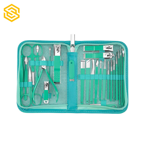 Professional Manicure Pedicure <b>Kit</b> Stainless Steel 5-in-1 <b>Nail</b> Clipper Trimming Scissors Cuticle - Product Image 1