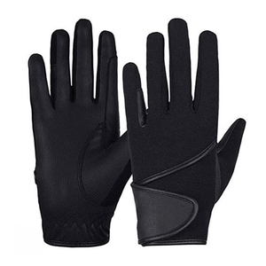 Gants d'équitation en cuir personnalisés avec logo en relief, vente en gros, gants d'équitation de haute qualité, pack technique personnalisé - Product Image 2