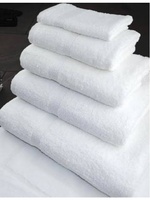 Serviette de bain de luxe 100% coton 70x140 cm, blanche unie, super absorbante, écologique, séchage rapide, douce pour la peau, 600 GSM, tissée, qualité hôtelière