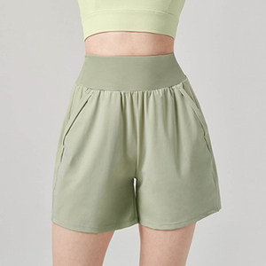 Hot Colors Manufacture Women Sporty Shorts Casual Wear Quick Dry Elastic Waist CustomLightweight Custom Short For Women - Product Image 6