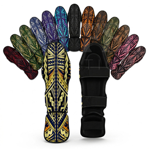 Protège-tibias de Muay Thai et de Kickboxing pour l'entraînement MMA – Conception personnalisée, impression OEM – Offre Spéciale - Product Image 1