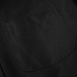 <b>Men's</b> Lightweight Oxford Long Sleeve <b>Shirt</b> <b>Black</b> Casual Breathable <b>Slim</b> <b>Fit</b> Dress <b>Shirt</b> with Chest Pocket Button Down Collar - Product Image 6