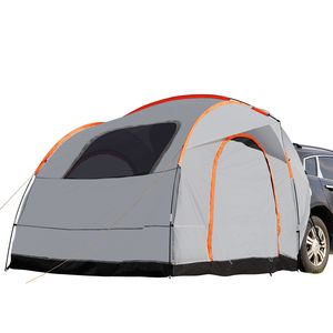 Tenda da Campeggio per SUV con Strato Antipioggia, Tenda per Camion a Doppio Strato 8FT PU2000mm per 2 Persone, Borsa per il Trasporto Inclusa - Product Image 2
