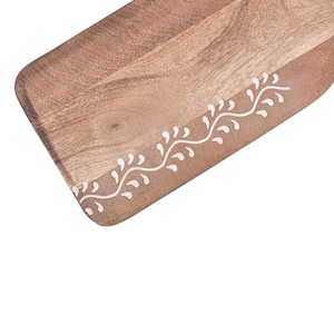 Planche à découper carrée avec poignée et motif imprimé pour la cuisine des restaurants et des hôtels - Product Image 3