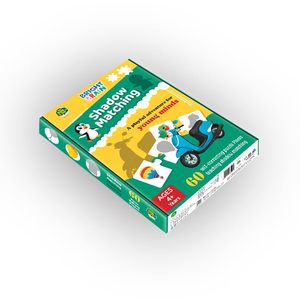 Le jeu de puzzle d'association d'ombres d'arbres 60 pièces, thème dessin animé, imprimé sur papier, jouet éducatif pour enfants de 4 ans et plus - Product Image 4