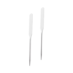Cosmetic Spatula Pointed Flat Tip Foundation Mixing Rod Professional <b>Makeup</b> Blending <b>Tool</b> Instrument Stainless Steel - Product Image 3