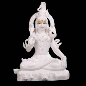 Makrana Marble Indian Lord Shiva Statue - Product Image 5