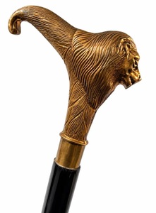 Royal Lion Handle Cane – 3 Piece Detachable Walking Stick – Vintage Style Luxury Cane - Product Image 2