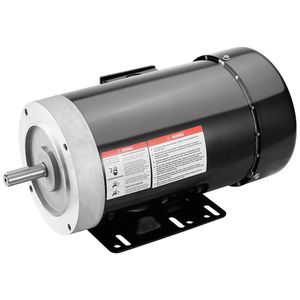 Motore Elettrico 2HP 3450 Giri/min 230V/460V Trifase con Albero Scanalato da 5/8'' AC 230V/460V Telaio 56C 1400 Giri/min per Compressore d'Aria CW/CCW - Product Image 1