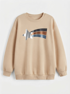 Sudadera de Invierno para Mujer, Cuello Redondo, Transpirable, Ecológica, Manga Larga, Secado Rápido, Diseño Liso, Precio al por Mayor - Product Image 4