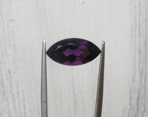 Ametyste naturelle facettée, forme marquise, violet, 16x8mm, certifiée par un tiers, pour la fabrication de bijoux verts - Product Image 4