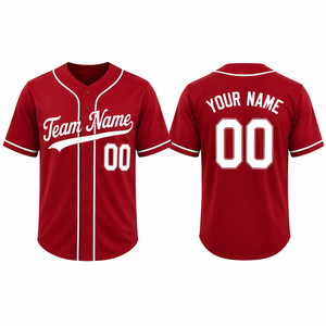Maillot de sport souple en tissu moderne pour l'entraînement régulier et les matchs actifs, offrant une grande liberté de mouvement pour les joueurs de baseball. - Product Image 5