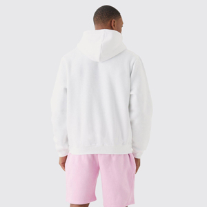 Sweat-shirts thermiques à capuche zippés pour hommes en coton et polyester, personnalisables, avec col en polaire, motif uni, en solde - Product Image 5