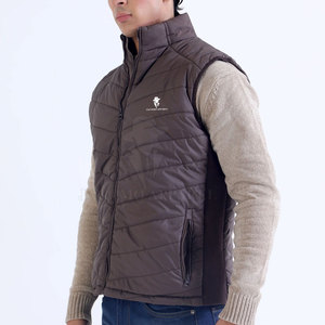 Gilet matelassé pour homme de qualité supérieure avec logo personnalisé, léger, isolé, vêtement de mode pour l'extérieur, vêtement chauffant pour le corps - Product Image 4