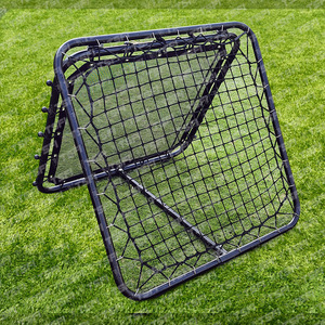 Portable Football <b>Rebounder</b> Goal Foldable Soccer Training <b>Net</b> Steel Frame Double Sided Adjustable Practice Goal for Adults Drill - Product Image 2
