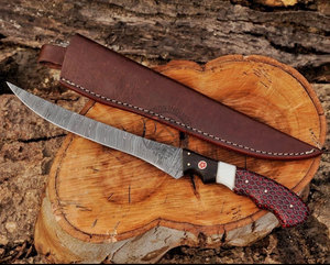 Top Trending Custom Handmade Flexible Fish Filleting <b>Knives</b> Honey Cone Handle Damascus Steel Ambidextrous <b>Kitchen</b> <b>Knife</b> - Product Image 6