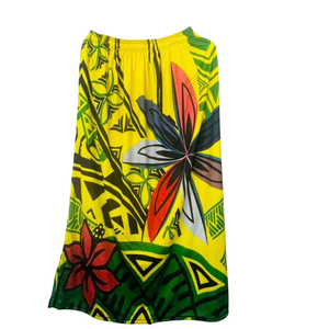 Falda Polinesia de Calidad Premium con Teñido Reactivo Anti-Decoloración para Colores Tropicales Duraderos, Logotipo Personalizado, Venta al Por Mayor - Product Image 1