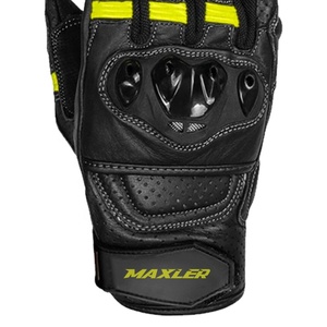 Gants de moto durables en cuir véritable imperméable et confortable pour les cyclistes Protection solide pour un usage quotidien - Product Image 5