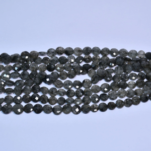 Cuentas facetadas de labradorita en forma de moneda - Radheya Global para la fabricación de joyas - Product Image 1