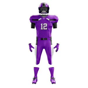 Custom American Football Uniforms <b>Men</b> Youth Sublimated Breathable Quick Dry Stitched Jersey Pants Set Tackle Twill Numbers - Product Image 2