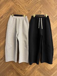 OEM Custom Men's Hip Hop Mid Waist Printed 100% Cotton Fleece <b>Trousers</b> with Zipper Fly Wholesale Bulk Price - Product Image 6