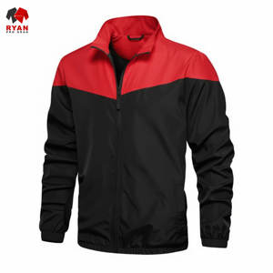 Chaqueta Softshell de Primera Calidad Ryan Pro Gear para Hombre, Cuello Camisero, Tejido de Punto Ecológico, Cierre de Cremallera - Product Image 1