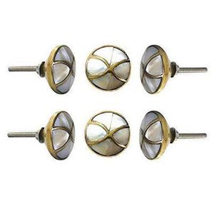 Perillas de diseño único con incrustaciones de nácar, perillas para cajones, perillas para gabinetes, perillas de nácar, perillas de resina al mejor precio al por mayor. - Product Image 5
