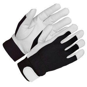 Guantes de Seguridad a Rayas de Algodón/Spandex para Protección de Muñecas en Verano, Uso Diario al Aire Libre, Transpirables y Ecológicos - Product Image 1