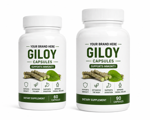 Giloy Capsules Tinospora Cordifolia <b>Herbal</b> <b>Supplement</b> 500 mg per Capsule 60 Capsules Immunity and Wellness - Product Image 3