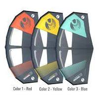 Cabrinha Wavefun personnalisable rouge et noir, surface de 5m², gonflable, pour kitesurf et sports nautiques