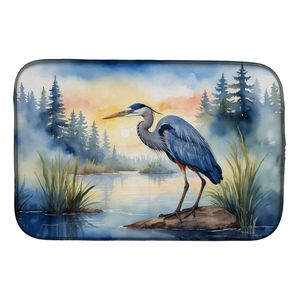 Alfombrilla de secado de platos absorbente emergente de Blue Heron para mostrador de cocina 14X21 "alfombrilla de escurridor de platos de desvanecimiento de día Multicolor - Product Image 1