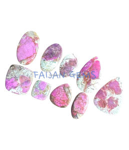 Cabochon de pierres précieuses en vrac Azurite de Cobalt naturel poli toutes tailles cabochon en cristal pour la fabrication de pendentifs de bijoux pierre - Product Image 1