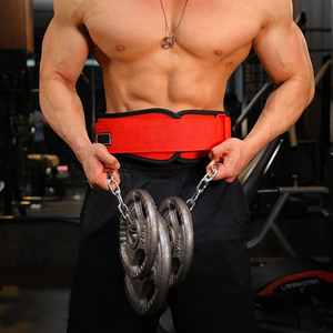 Cinturón de Levantamiento de Pesas con Cadena y Logotipo Personalizado, para Entrenamiento de Fuerza, Resistente, Antideslizante, Ajustable y Ligero - Product Image 5