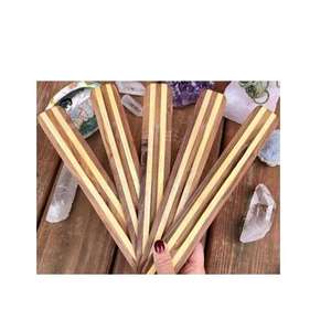 Porta Incienso de Madera Natural Grabado a Mano para el Hogar, Templo, Aromaterapia, Meditación, Personalizado - Product Image 3