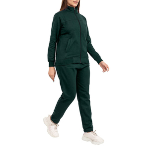 New Style Custom Drop Shoulder Fashionable <b>Workout</b> Breathable Tracksuit Elasticated Waist Sexy Pullover <b>Hoodie</b> for Women - Product Image 3