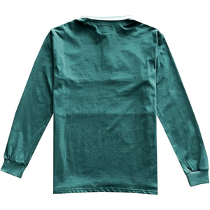 Camiseta de Rugby Vintage para Hombre, Manga Larga, 100% Algodón, Logotipo Bordado, Personalizable - Product Image 4