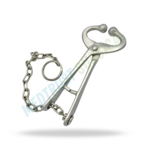 Laisse de bétail avec chaîne, taille standard, instrument vétérinaire pour le contrôle du bétail - Product Image 3