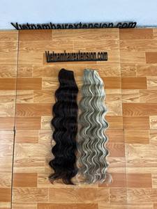 Extensions de cheveux humains Remy 100% de haute qualité, douces et naturelles - Product Image 5