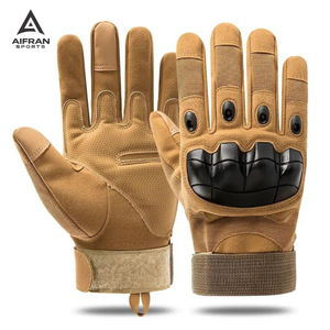 Guantes Aiffran con Protección Rígida en los Nudillos, Transpirables, para Motociclismo y Entrenamiento, con Función Táctil - Product Image 1