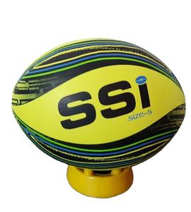 Professional Rugby Training Ball Size 3 Durable PU Rubber with Super Grip Hand Sewn All Weather for <b>Trainings</b> in India - Product Image 5