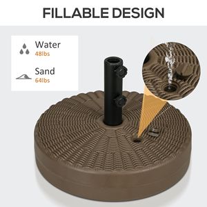 Supporto per Ombrellone da Esterno in Acciaio Inossidabile per Pali da 1.5-2 Metri, Giardino e Palestra, Raggio 2.5m-3.5m - Product Image 5